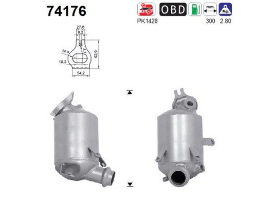 Catalizzatore per nissan - per,