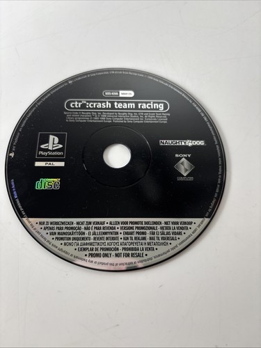 Disco promozionale ctr crash - disco,
