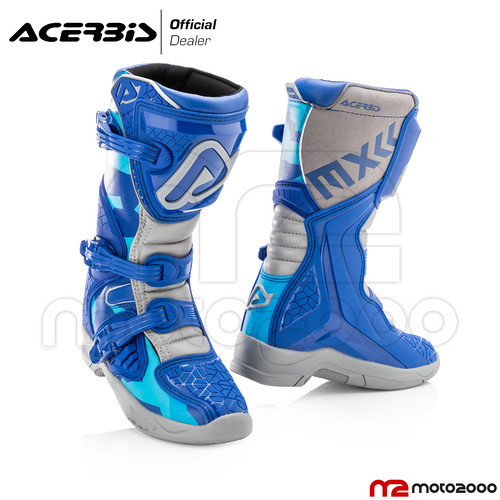 Coppia stivali team blu - jr,
