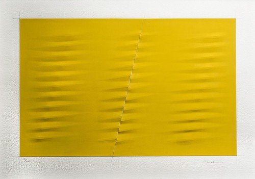 Agostino bonalumi giallo - /,
