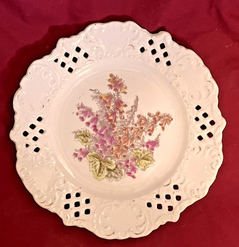 Antique porcelain reticulated - antique,