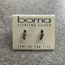 Orecchini vintage Boma argento