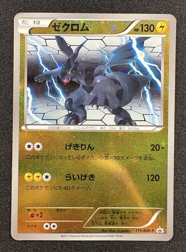 Carte pokémon zekrom holo - pokémon,