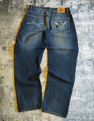 Pantaloni ricamo hip hop - , jeans