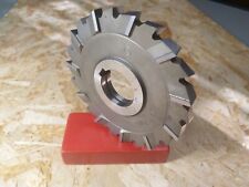 FRESA A DISCO TRE TAGLI A DENTI ALTERNI 125x12x32  Z22 HSS acciaio super rapido.