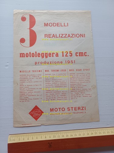 Sterzi 125 turismo - 125,