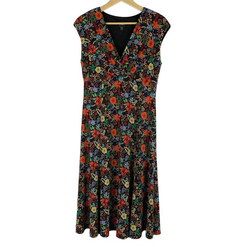 Abito midi babydoll floreale