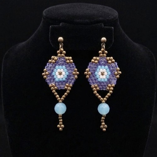 Orecchini chakra occhio nazar - chakra,