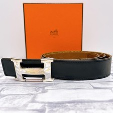 Cintura in pelle HERMES Constance reversibile