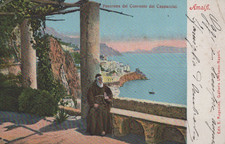 CARTOLINA  AMALFI CAMPANIA