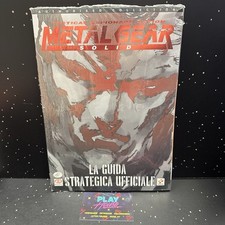 METAL GEAR SOLID GUIDA STRATEGICA PS1 ITA ITALIANA PIGGYBACK NUOVA SIGILLATA