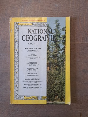 National geographic july 1964 - geographic,