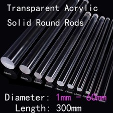 Barra tonda solida acrilico