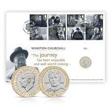 Winston Churchill £2 BU