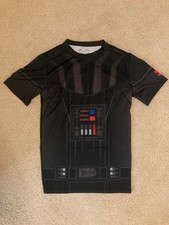 Under Armour Alter Ego Darth Vader Heatgear Camicia a Compressione Uomo Large