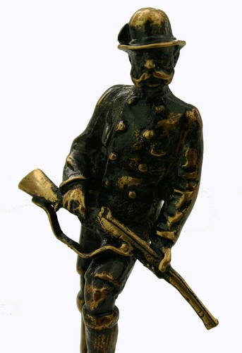 Statua bronzo artista - bronzo,