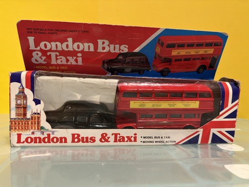 Modellino bus taxi london - london,