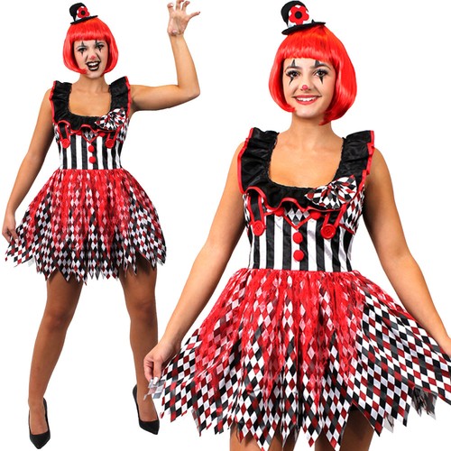 Costume donna killer clown - donna,