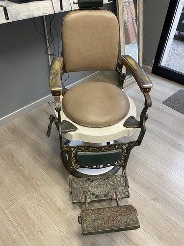 Poltrona barbiere vintage - poltrona,