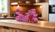 Nome ,Scritta, frase  Stampa 3D , rigidi,  Vari  colori  "No Polistirolo "Nomi