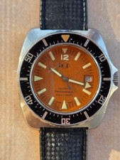 HGP 500m Hommes Grenouilles Paris Monnin vintage diver AS ETA 536 121 Military