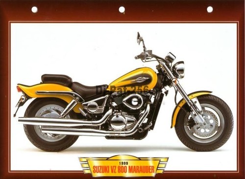 Fiche moto suzuki vz 800 - fiche,