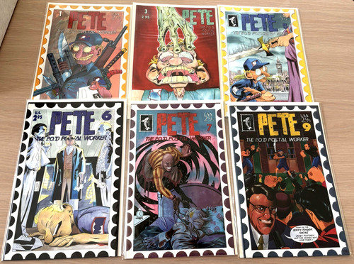 Comic book pete the - book, p.o.'d