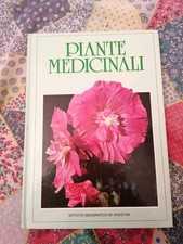 Libro illustrato Piante Medicinali De Agostini