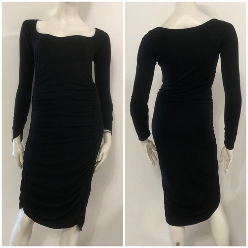 Denny rose vestito abito nero - rose,