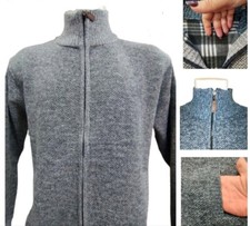 Maglione uomo aperto con zip - maglione,