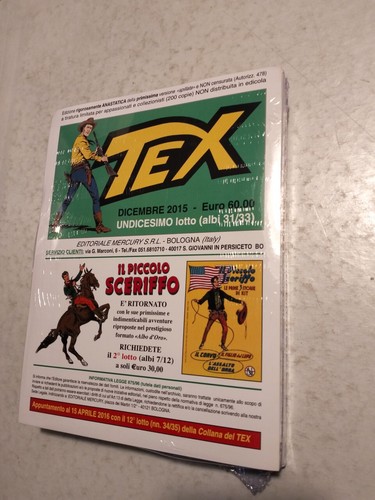 Lotto tex 33 - n.31/32/33,