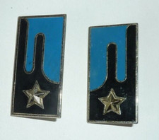 Mostrine Corpo Automobilistico  - Esercito - modello pesante - vintage - usate