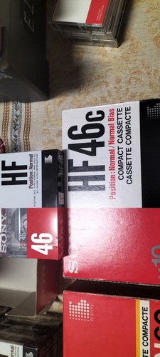 Audiocassette vergini sony - audiocassette,
