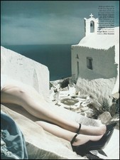Scarpe Tacchi Alti Sergio Rossi Stampa Rivista Pubblicità Donna Moda Gambe Lunghe 2005-2pg