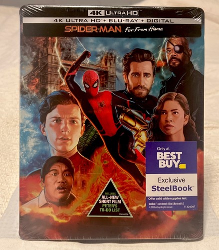 Spider man far - home, 4k