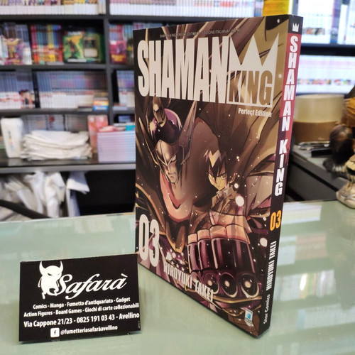 Shaman king perfect - shaman, n.3