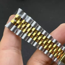 Bracciale orologio bicolore