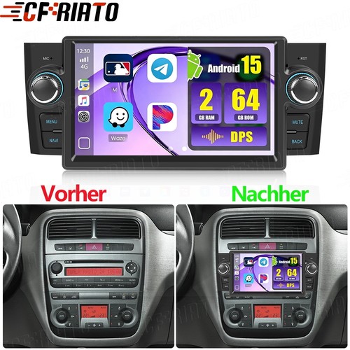 Autoradio 64gb android15 - autoradio, 2+64gb