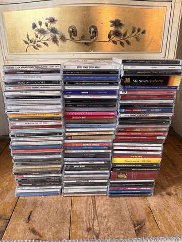 100 cds mixed titles music - x,