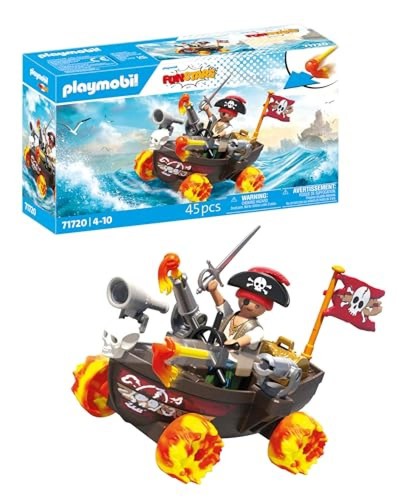 Playmobil speedy pirate - pirate, ship