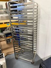 Carrello porta teglie professionale in acciaio