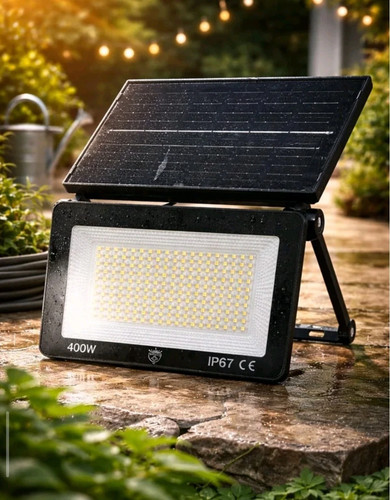 Faro 400w solare pieghevole - faro,