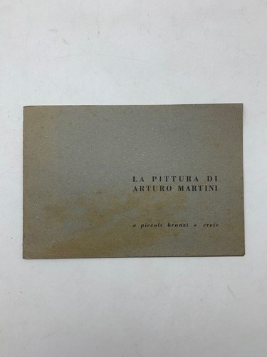 Pittura arturo martini - pittura, e