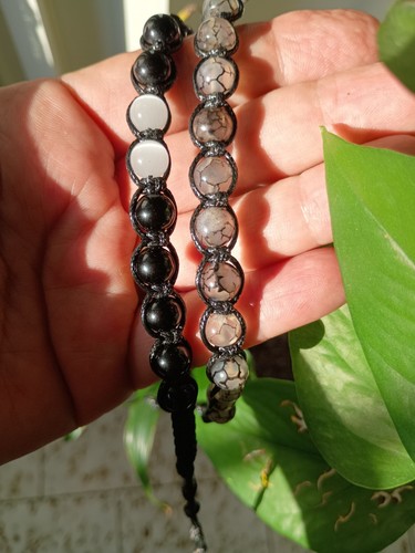 Set due braccialetti shamballa - braccialetti,