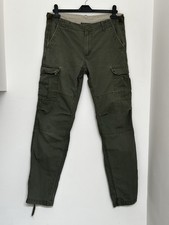 Pantaloni Carhartt 32x34 Cargo Uomo Vintage Colore Verde