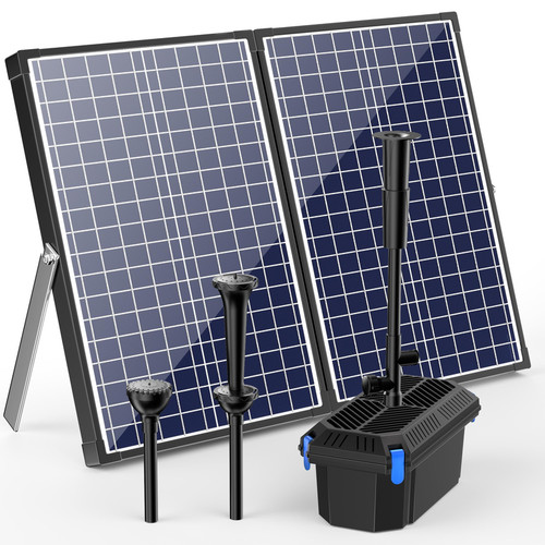 Pompa solare per laghetto