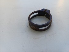 Collarino reggisella 31.8mm alluminio ANIMA ergal Nero bici corsa CNC AL6066 4gr