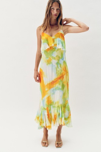 Zara 2026 abito midi - abito, stampato