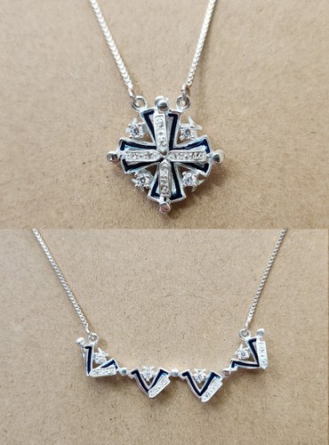 Collana con ciondolo croce