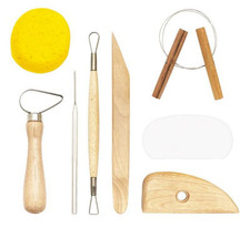 Set Attrezzi Per Creta Pezzi 8